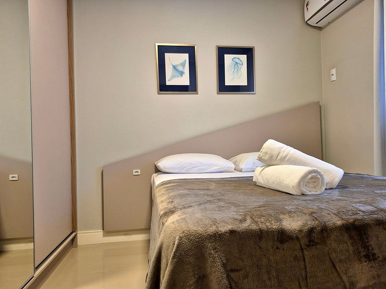 CURTA!|212| 100m da Praia | 4 Quartos | Quadra Mar