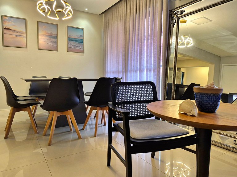 CURTA!|212| 100m da Praia | 4 Quartos | Quadra Mar