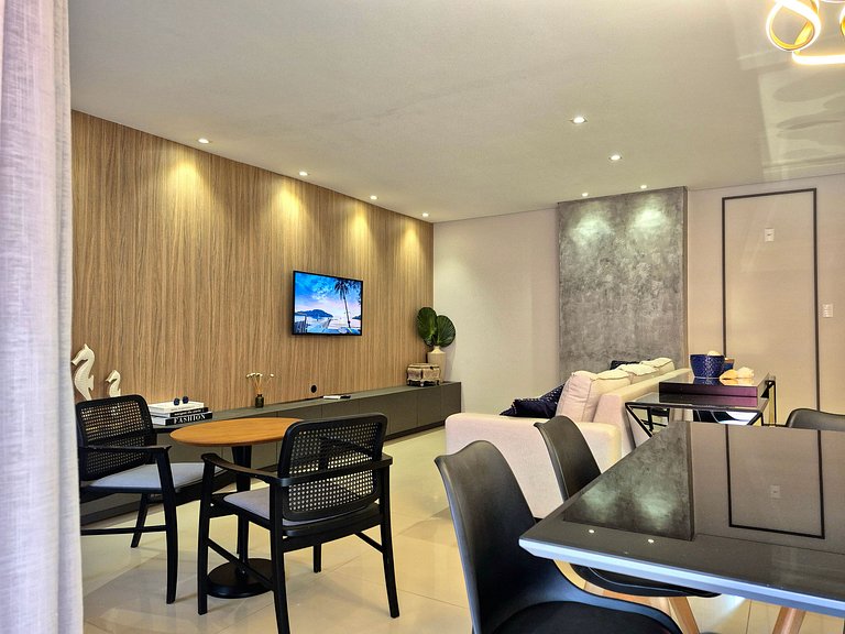 CURTA!|212| 4 Quartos |100m da Praia |Quadra Mar