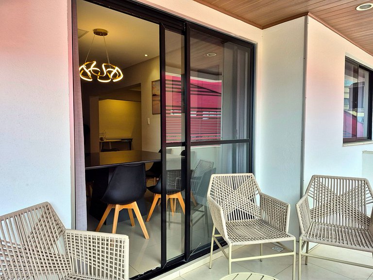 CURTA!|212| 100m da Praia | 4 Quartos | Quadra Mar