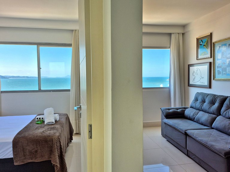 CURTA!|213| 2 Quartos| Vista Mar | Pé na Areia