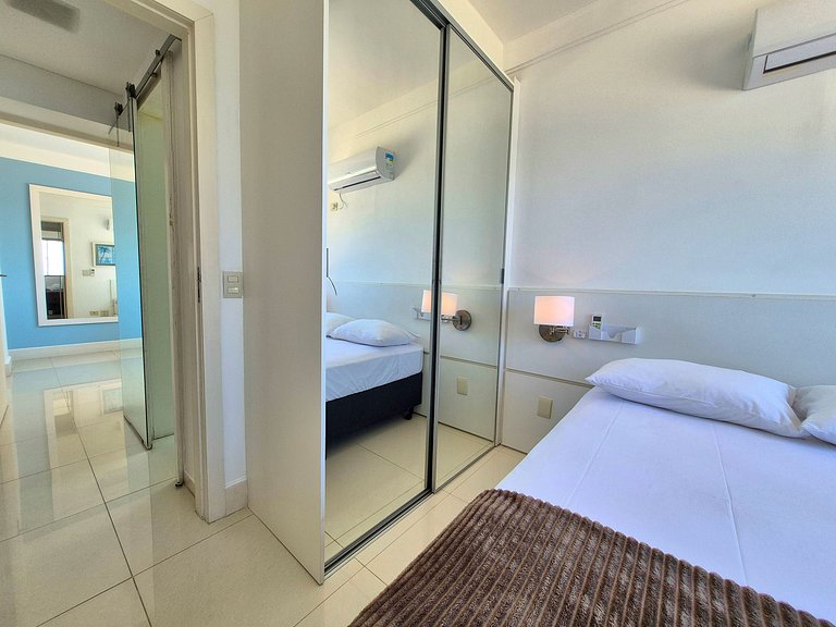 CURTA!|213| 2 Quartos| Vista Mar | Pé na Areia