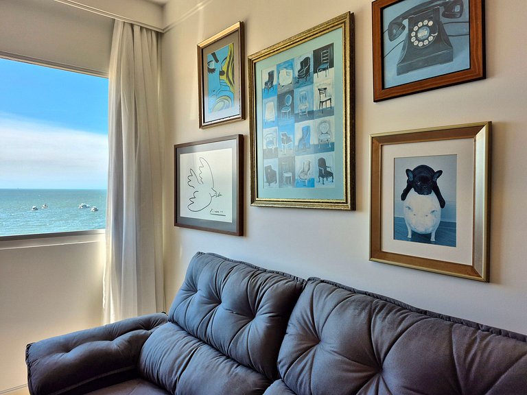 2 Quartos| Beira Mar & Pé na Areia |CURTA213