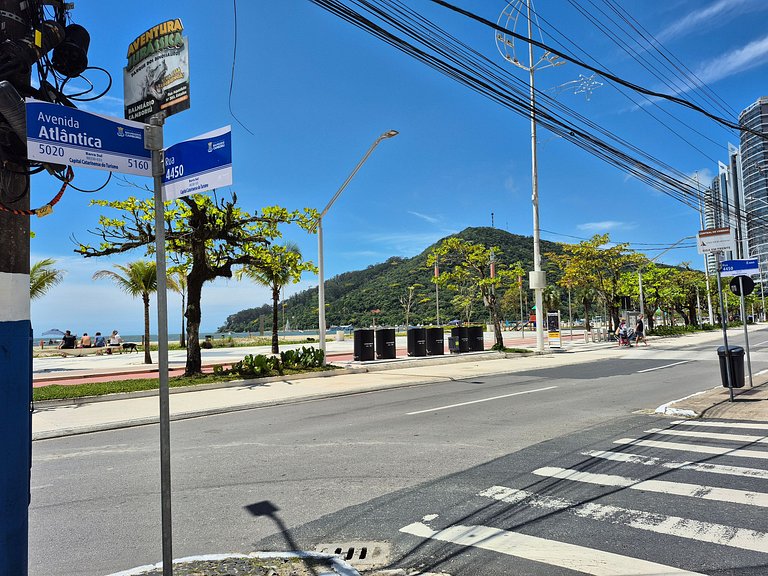 CURTA!|213| 2 Quartos| Vista Mar | Pé na Areia