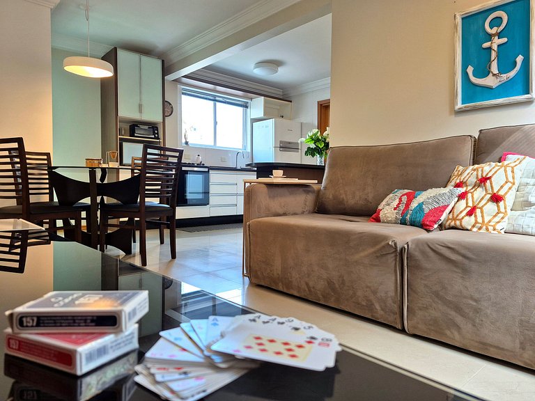 CURTA!|214| 2 Suítes | Sacada com Churrasqueira