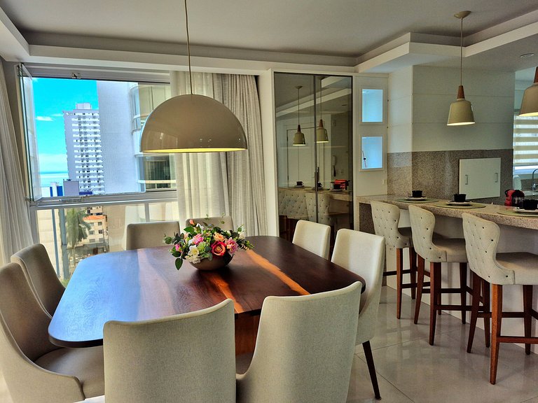 Sofisticado & Espaçoso 3 Suítes Central |CURTA175