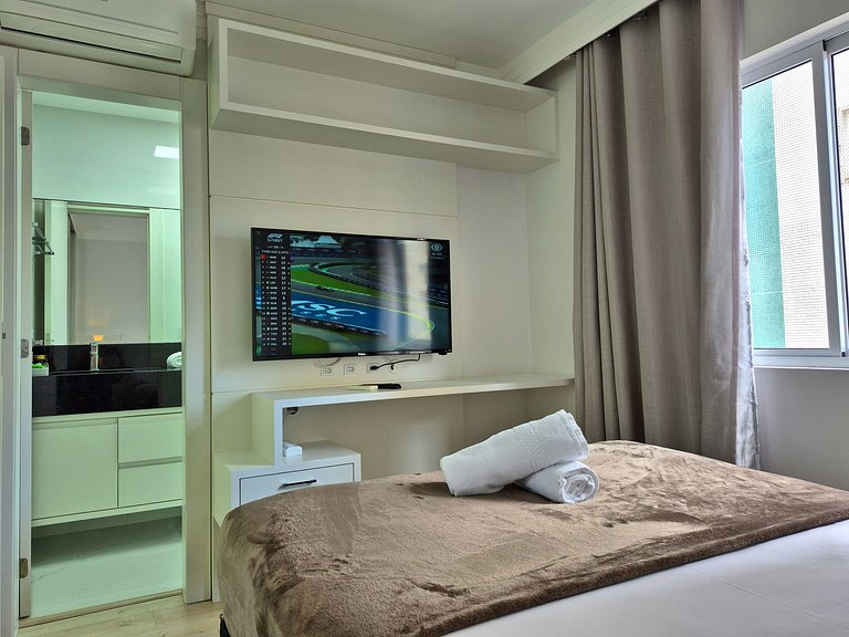 Sofisticado & Espaçoso 3 Suítes Central |CURTA175