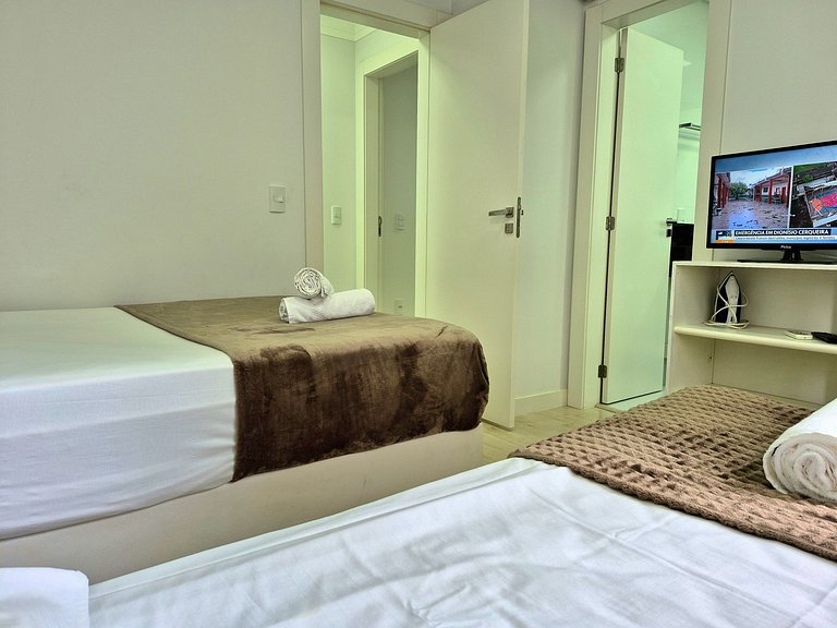 Sofisticado & Espaçoso 3 Suítes Central |CURTA175