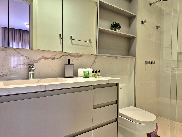 CURTA!|216|Brava Arts|2 Suítes| Sofisticada Vista