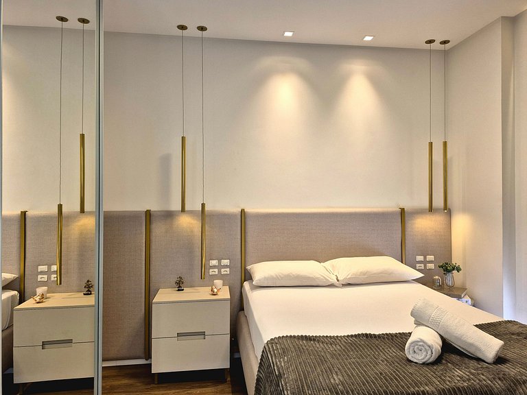 CURTA!|216|Brava Arts|2 Suítes| Sofisticada Vista