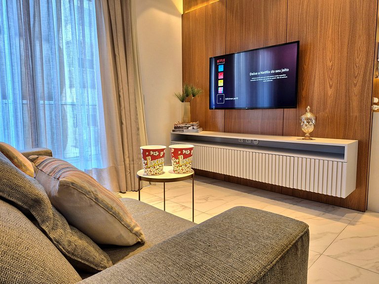 CURTA!|216|Brava Arts|2 Suítes| Sofisticada Vista