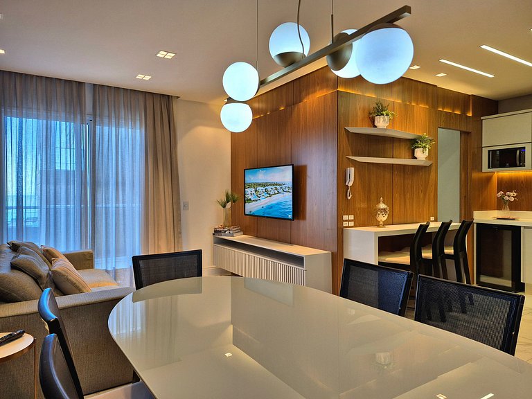 CURTA!|216|Brava Arts|2 Suítes| Sofisticada Vista