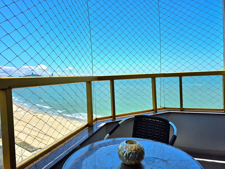 Vista Mar com Churrasqueira| 2 Quartos |CURTA156