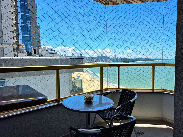 Vista Mar com Churrasqueira| 2 Quartos |CURTA156