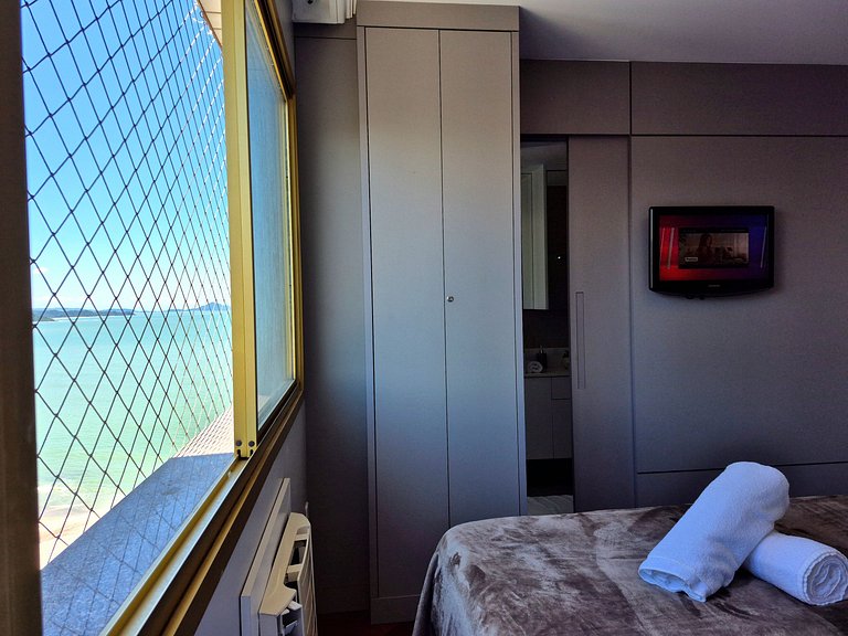 Vista Mar com Churrasqueira| 2 Quartos |CURTA156