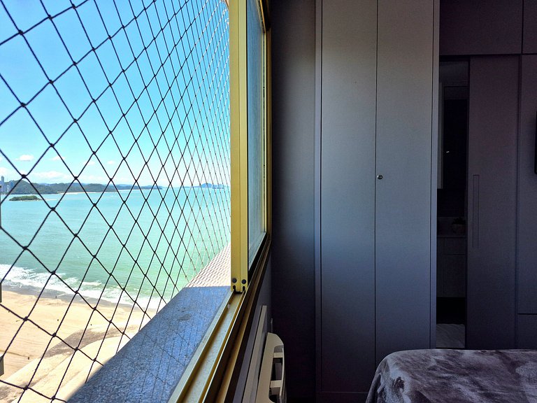 Vista Mar com Churrasqueira| 2 Quartos |CURTA156