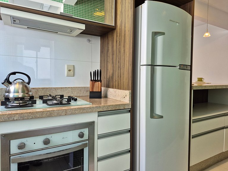 2 Quartos| Beira Mar & Pé na Areia |CURTA213