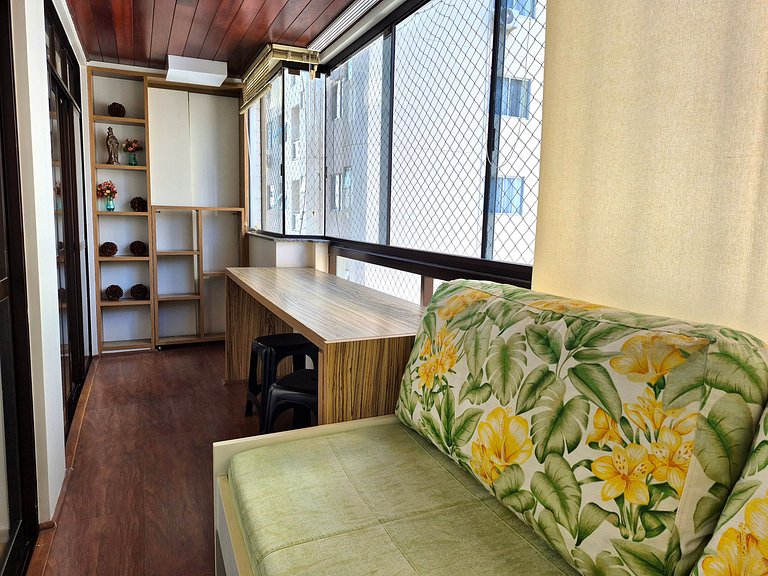 CURTA!|219| 3 Suítes| Espaçoso a 300m praia