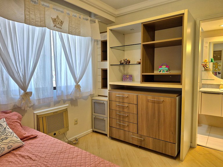 CURTA!|219| 3 Suítes| Espaçoso a 300m praia