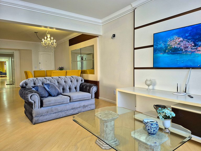 CURTA!|219| 3 Suítes| Espaçoso a 300m praia