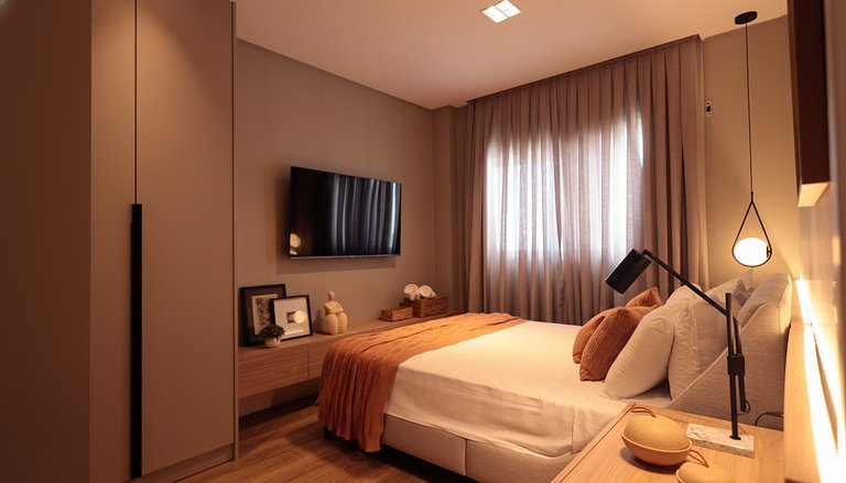 CURTA!|137| Brava Arts 2 suítes | Casal