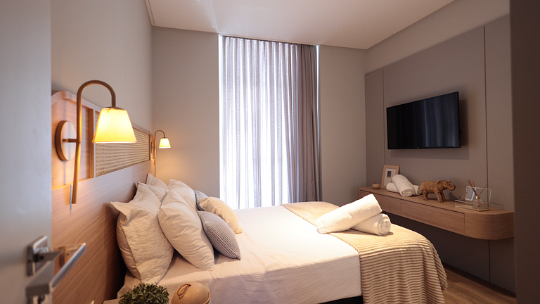 CURTA!|137| Brava Arts 2 suítes | Casal