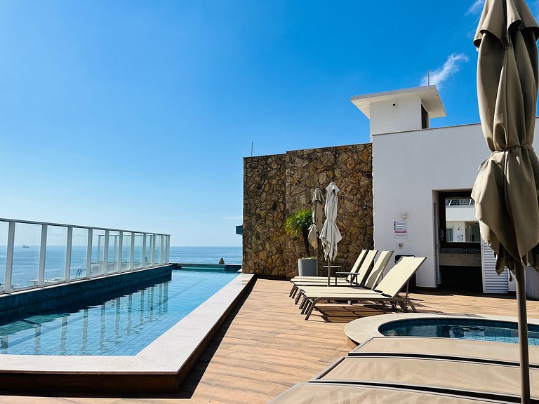 CURTA!|151| Brava Arts | 2 suítes | Vista Mar