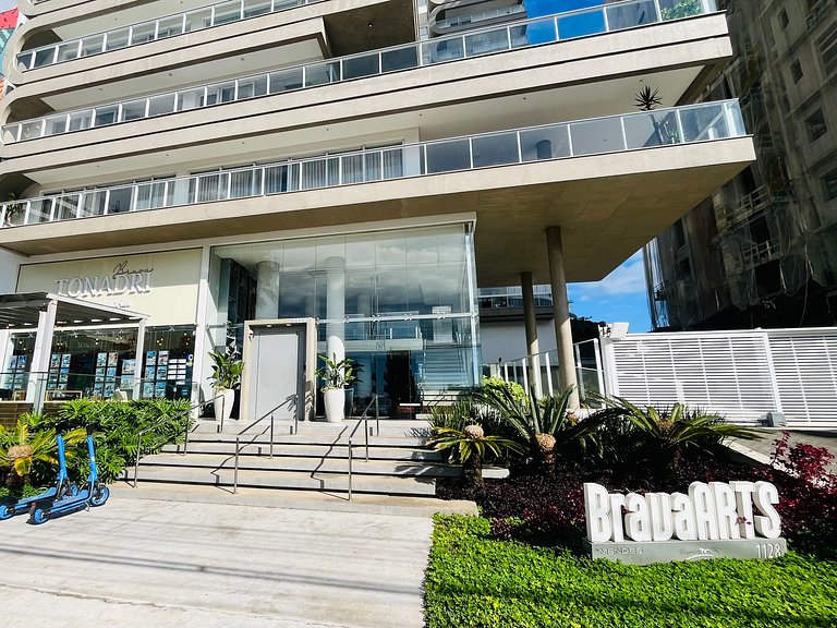 CURTA!|216|Brava Arts|2 Suítes| Sofisticada Vista