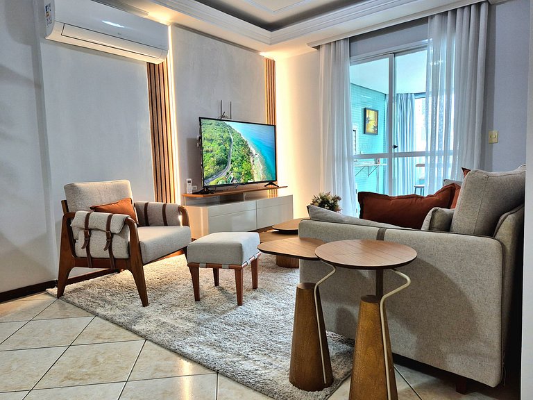 CURTA!|146| 3Q| Quadra Mar |2 Vagas |Churrasqueira