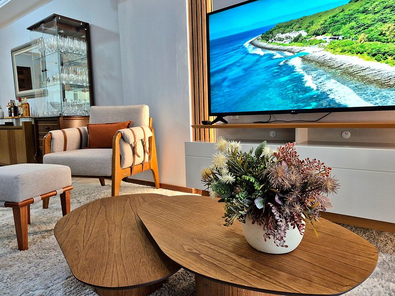 CURTA! |146| Quadra Mar | 2 Vagas | Churrasqueira