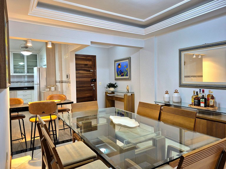 CURTA! |146| Quadra Mar | 2 Vagas | Churrasqueira