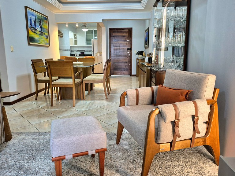 CURTA!|146| 3Q| Quadra Mar |2 Vagas |Churrasqueira