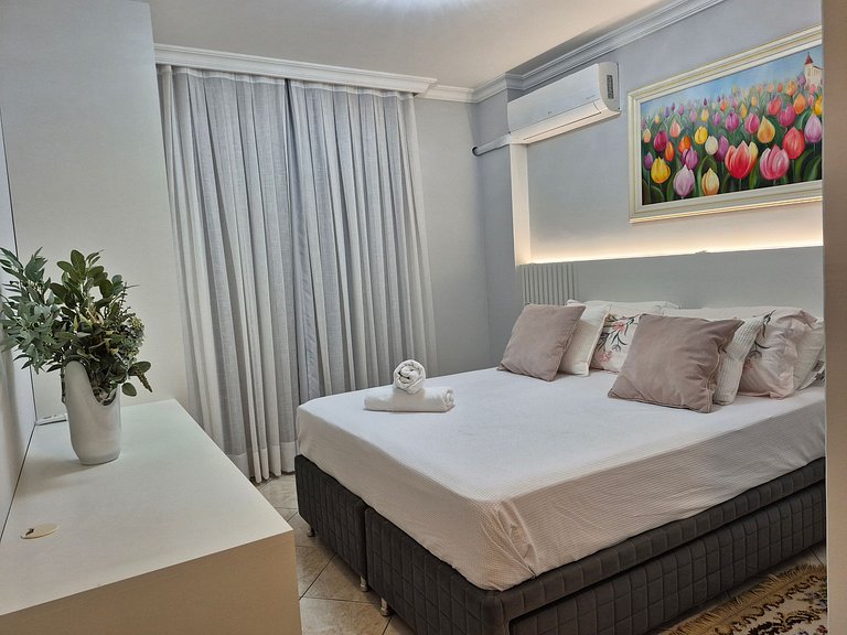 CURTA!|146| 3Q| Quadra Mar |2 Vagas |Churrasqueira