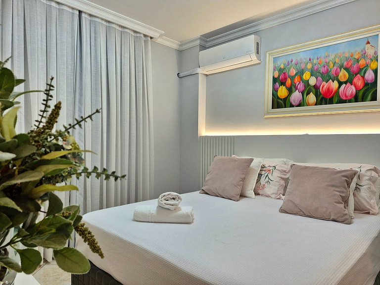 CURTA!|146| 3Q| Quadra Mar |2 Vagas |Churrasqueira