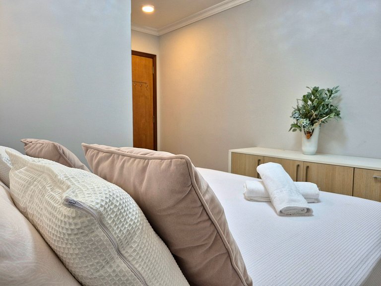 CURTA!|146| 3Q| Quadra Mar |2 Vagas |Churrasqueira