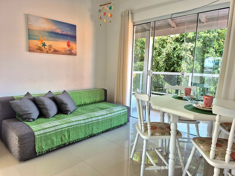 CURTA!|222| Apê 1 Suíte Aconchego Praia Ingleses