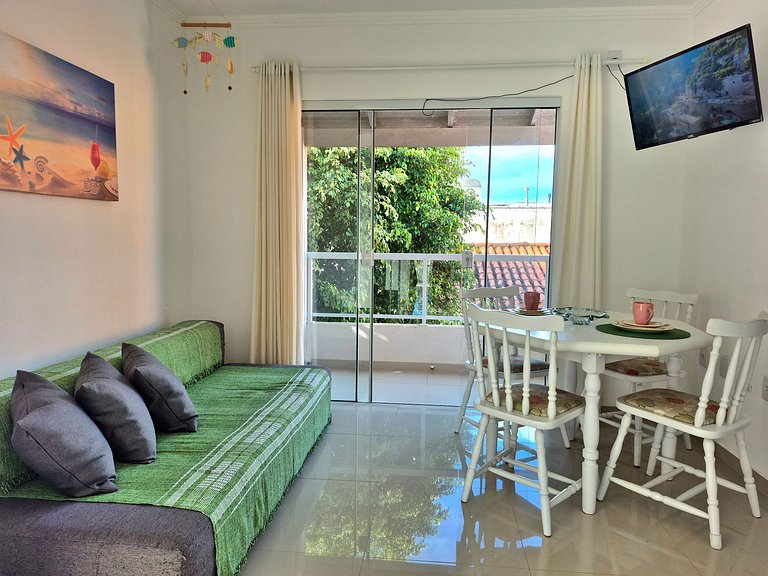 CURTA!|222| Apê 1 Suíte Aconchego Praia Ingleses