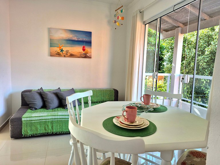 CURTA!|222| Suíte Conforto 400m Praia Ingleses