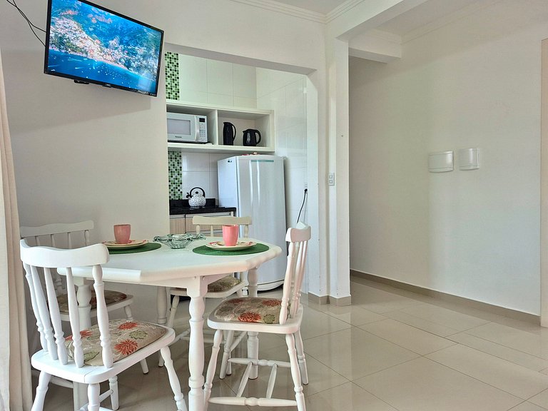 CURTA!|222| Apê 1 Suíte Aconchego Praia Ingleses