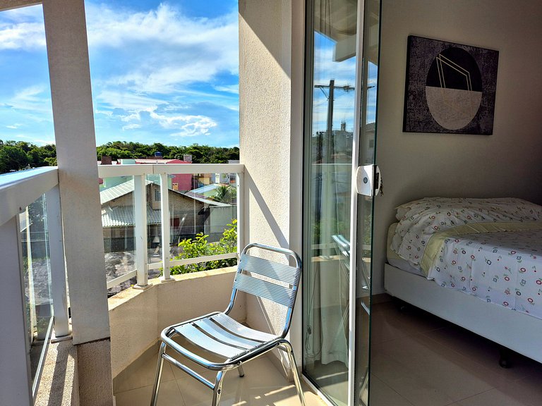 CURTA!|222| Suíte Conforto 400m Praia Ingleses