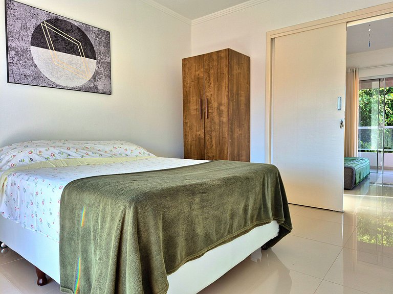 CURTA!|222| Suíte Conforto 400m Praia Ingleses