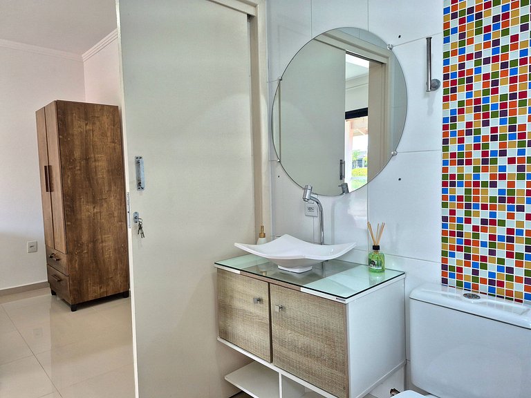 CURTA!|222| Apê 1 Suíte Aconchego Praia Ingleses