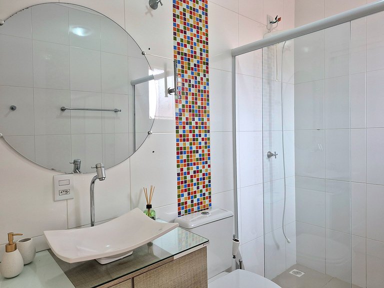 CURTA!|222| Suíte Conforto 400m Praia Ingleses