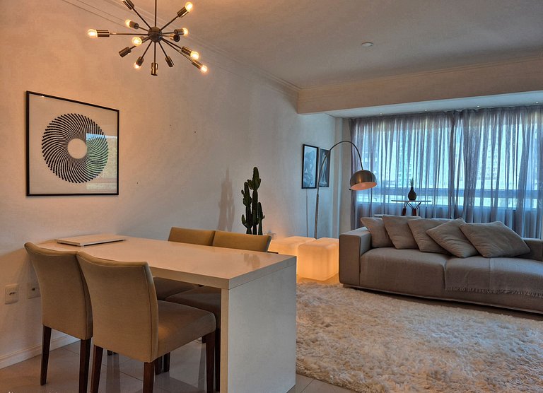 CURTA!|193| Luxo Contemporâneo 2 Suítes | Piscina