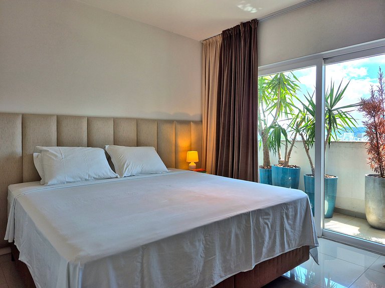 CURTA!|193| Luxo Contemporâneo 2 Suítes | Piscina