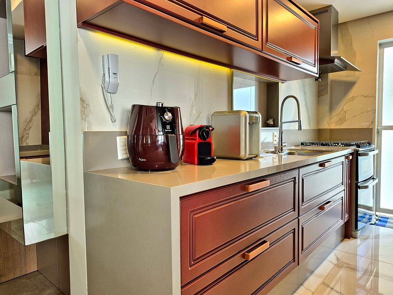 Terraço Piscina Privada Pontal Norte 2Q |CURTA224