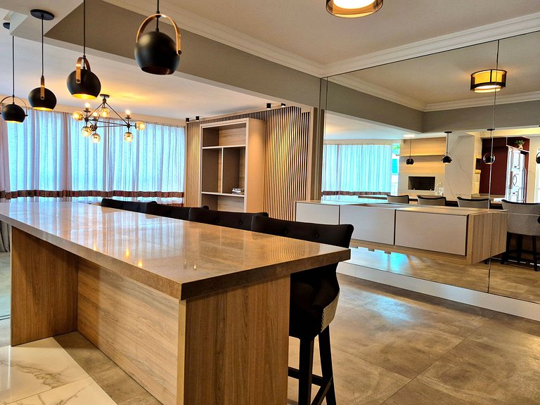 Terraço Piscina Privada Pontal Norte 2Q |CURTA224