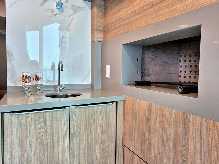 Terraço Piscina Privada Pontal Norte 2Q |CURTA224