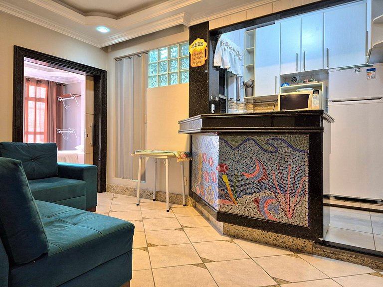 CURTA!|226| 2Q| Central Av. Brasil | 200m Praia