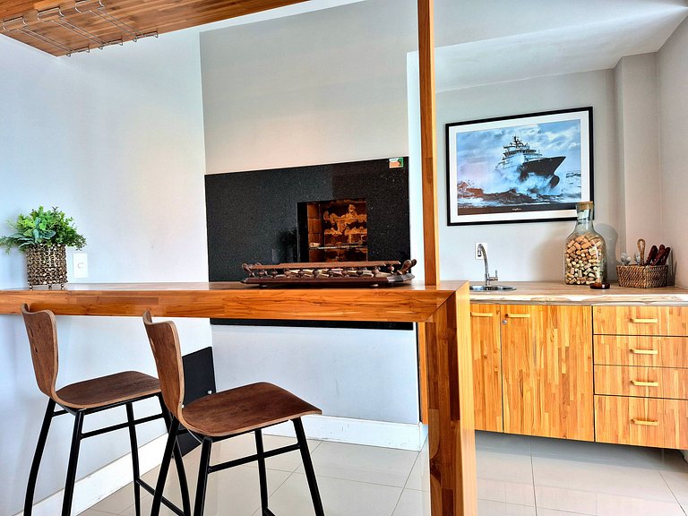 Portinari Charmoso Área Gourmet 3 Q |CURTA192